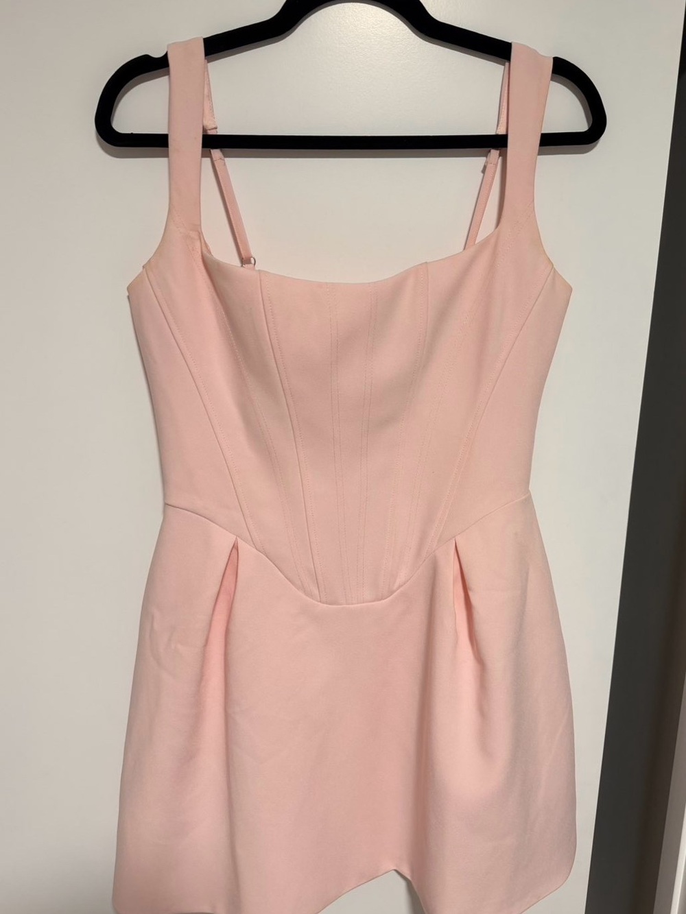 Soft pink BABY BOO mini dress